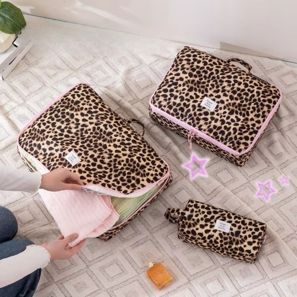 Cosmetic Bags - Neue wasserdichte Kosmetiktasche mit Leopardenmuster, große