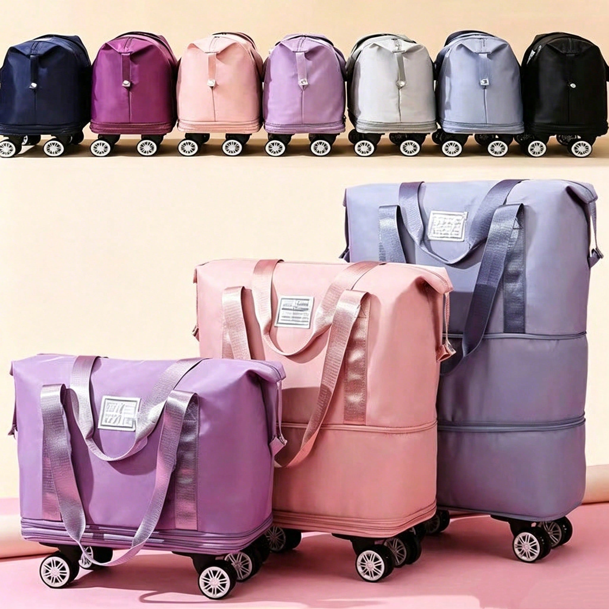 Erweiterbare Rolltasche, die s – Foldable Rolling Luggage Bag Bewertung und Preis