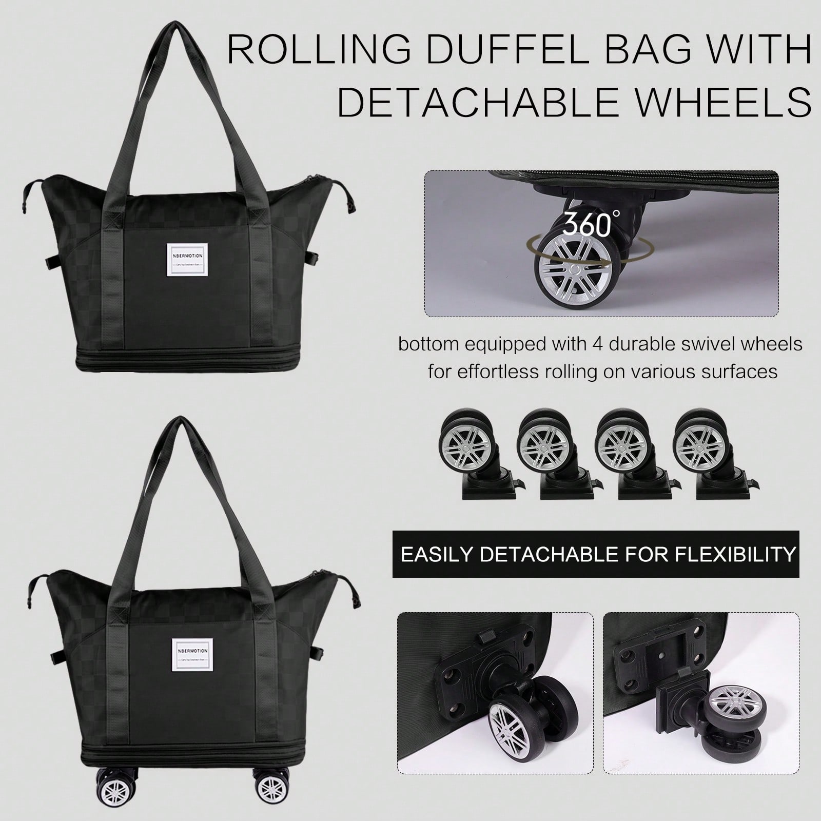 Erweiterbare Rolltasche, die s – Foldable Rolling Luggage Bag Bewertung und Preis