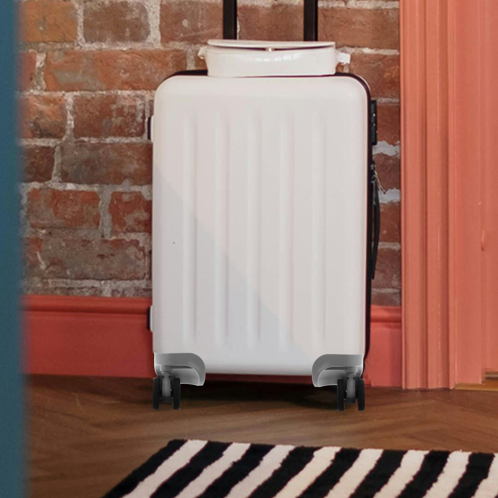 1 Paar Rundloch-Kofferräder, E – Silent Replacement Luggage Wheels Bewertung und Preis