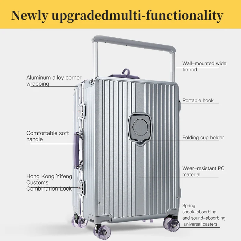 MIGEBAO Premium-Aluminiumrahme – Aluminum Frame Carry On Luggage Bewertung und Preis