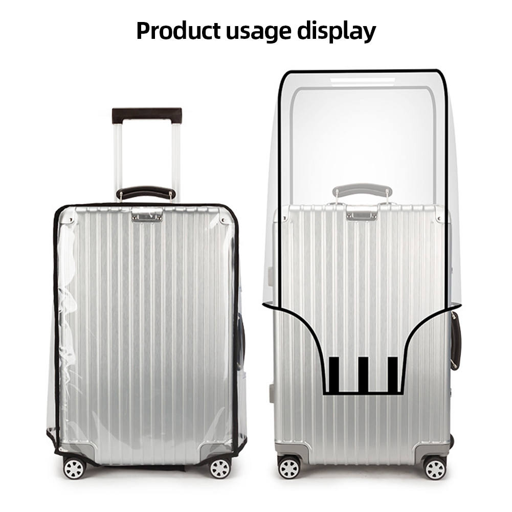 18-30 Zoll Transparente Koffer – Luggage Protective Cover Transparent Bewertung und Preis
