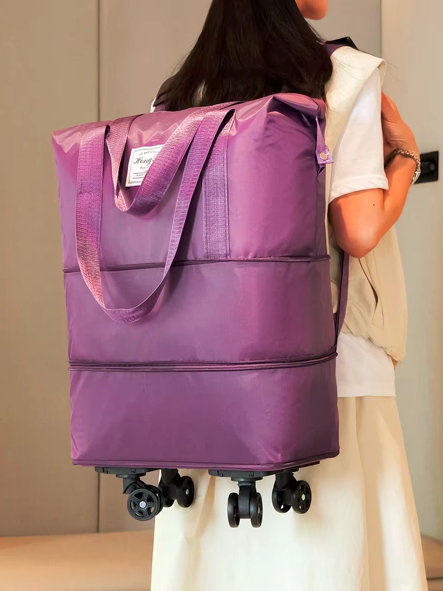Reisetasche mit Rollen, abnehm – Foldable Rolling Luggage Bag Bewertung und Preis