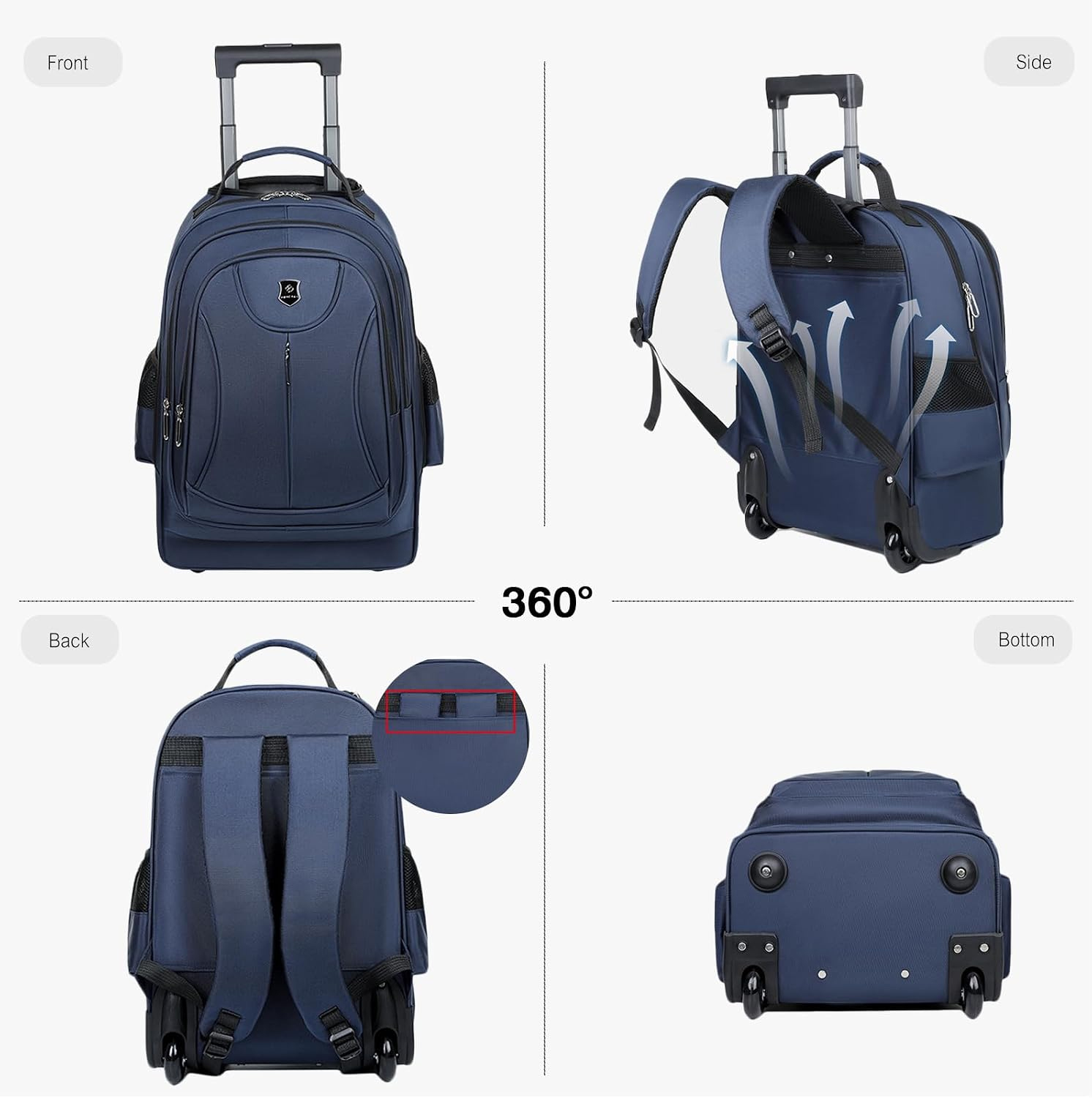 2026 Multifunktionaler Busines – Foldable Rolling Luggage Bag Bewertung und Preis