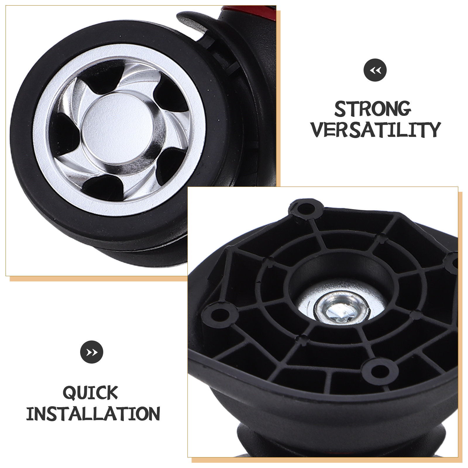 Universelles Ersatzset für Gep – Silent Replacement Luggage Wheels Bewertung und Preis