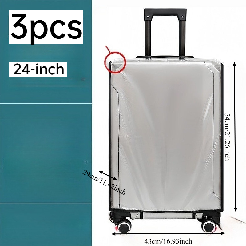 3 Stück Dehnbare Transparente  – Luggage Protective Cover Transparent Bewertung und Preis