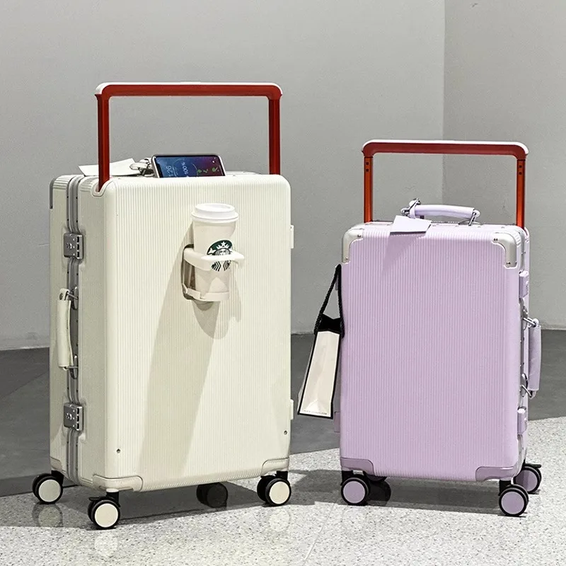 Hochwertiger Reisekoffer mit P – Aluminum Frame Carry On Luggage Bewertung und Preis