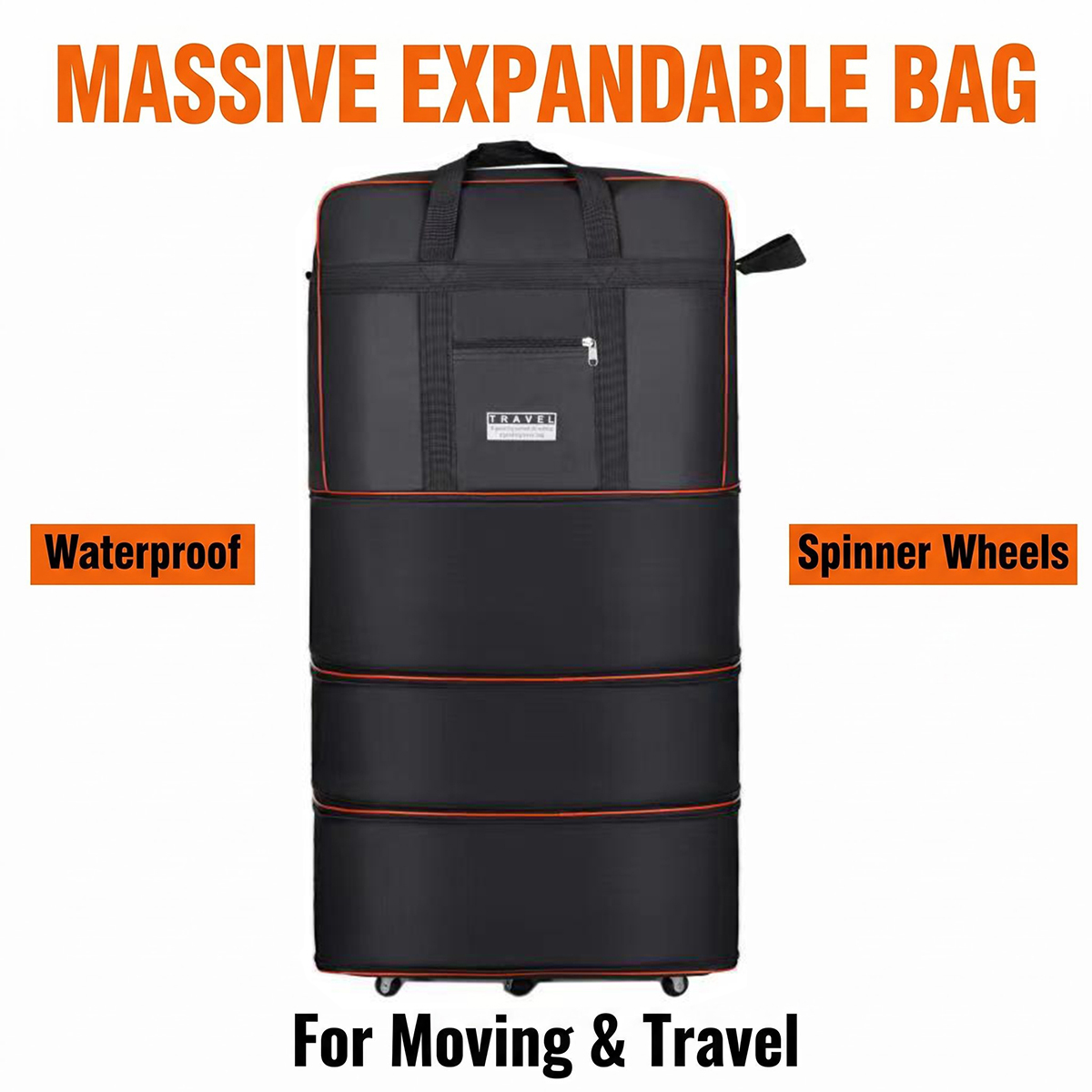 Reisetasche mit Rollen, erweit – Foldable Rolling Luggage Bag Bewertung und Preis