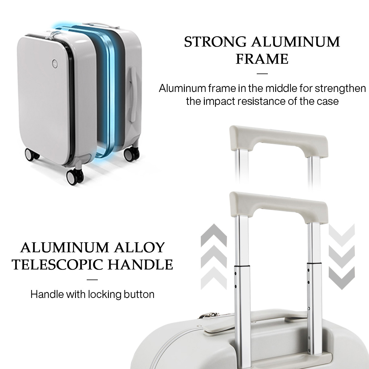 Mixi Patent Design Koffer mit  – Foldable Rolling Luggage Bag Bewertung und Preis