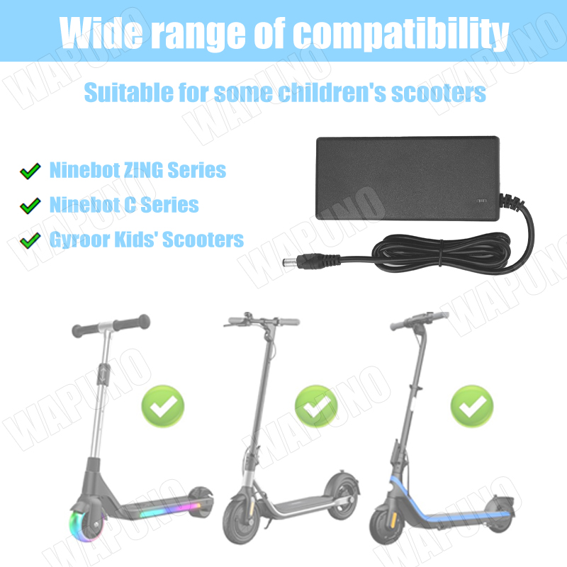 25,2V 2A Li-Ionen-Akkuladegerä – Kids Ride On Suitcase Scooter Bewertung und Preis