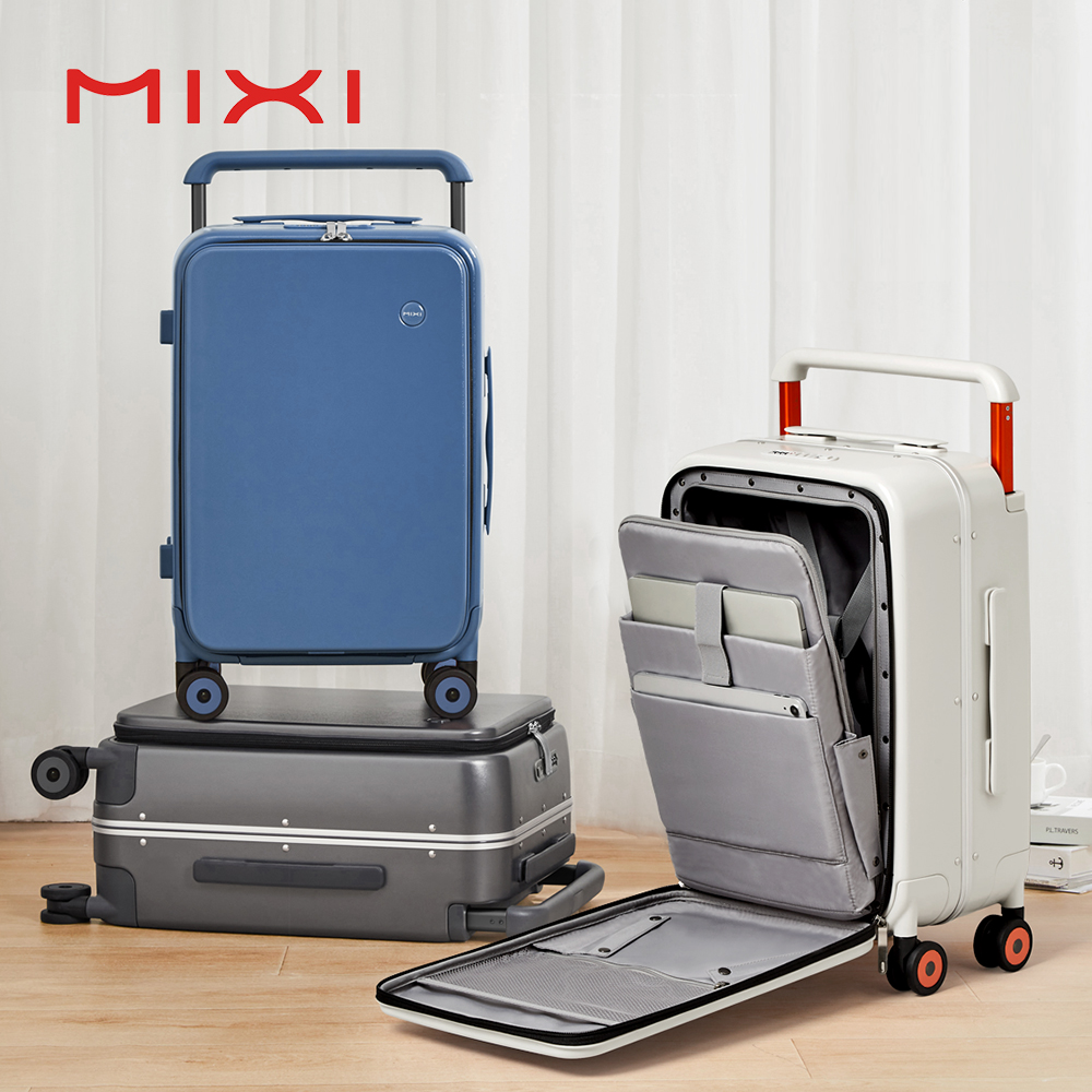 Mixi Neues Design Koffer mit B – Aluminum Frame Carry On Luggage Bewertung und Preis