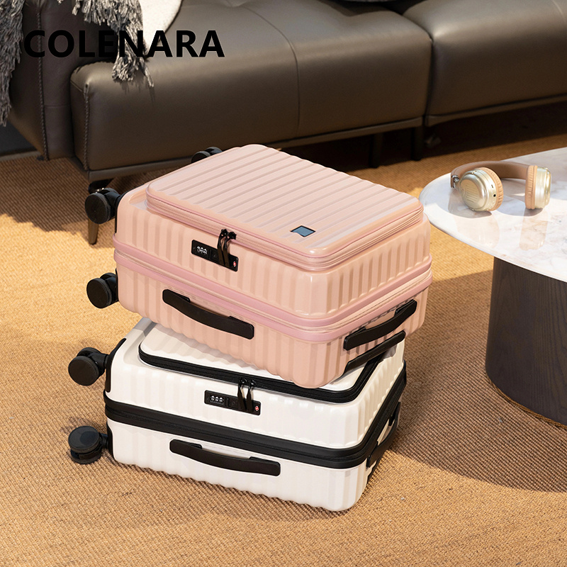 COLENARA Kabinentrolley mit Fr – Front Opening Laptop Luggage 24 Inch Bewertung und Preis