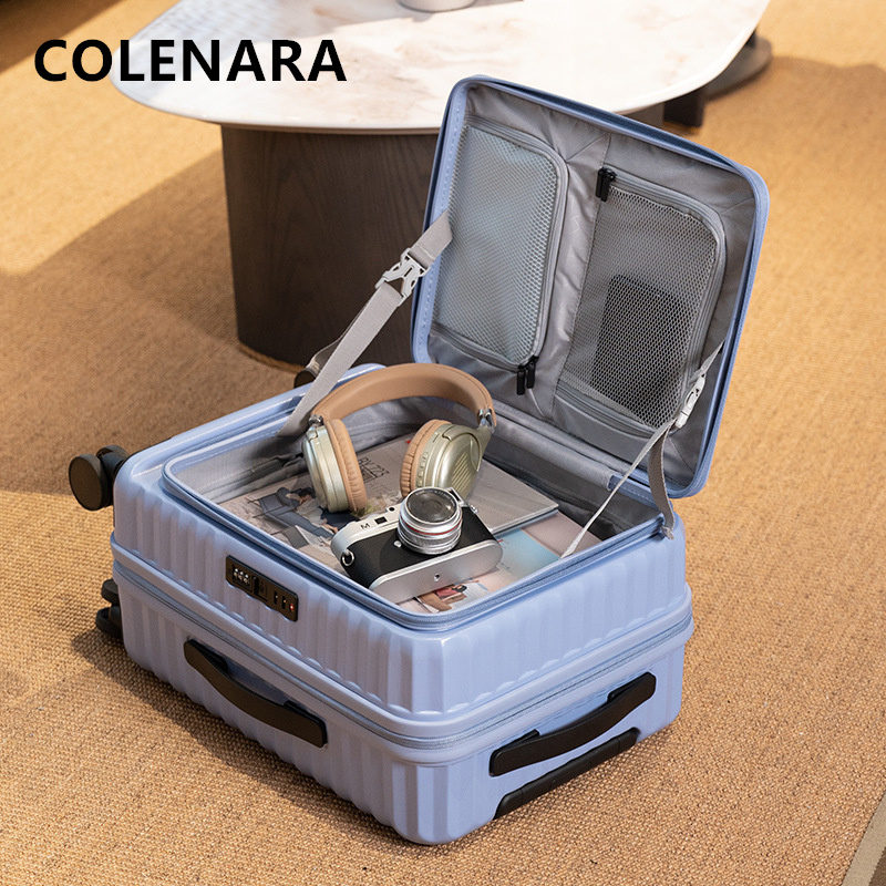 COLENARA Kabinentrolley mit Fr – Front Opening Laptop Luggage 24 Inch Bewertung und Preis